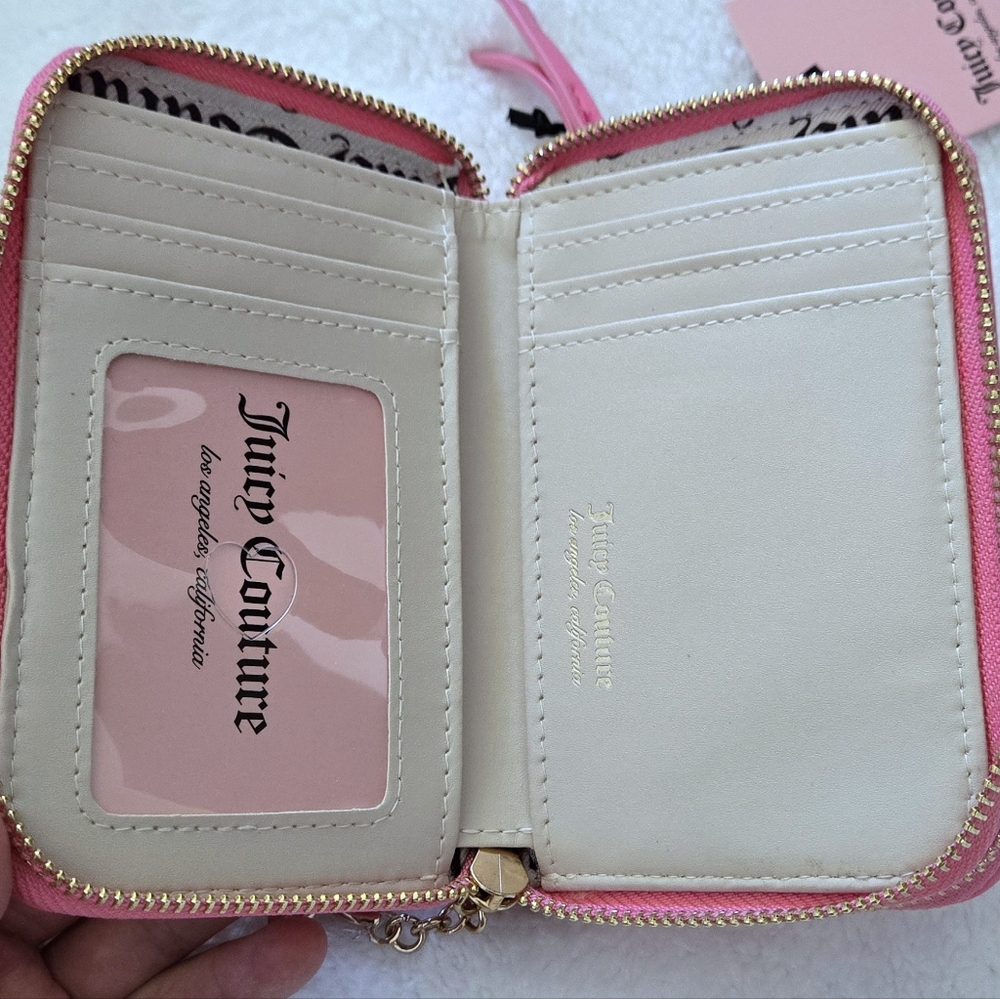 ✨️HP✨️ Juicy🍊 Couture "Wing It" Double✌️ Medium Zip Around Wallet - NWT - Picture 10 of 16